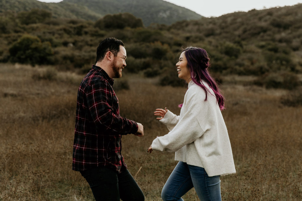 fun engagement photos that show your personality
