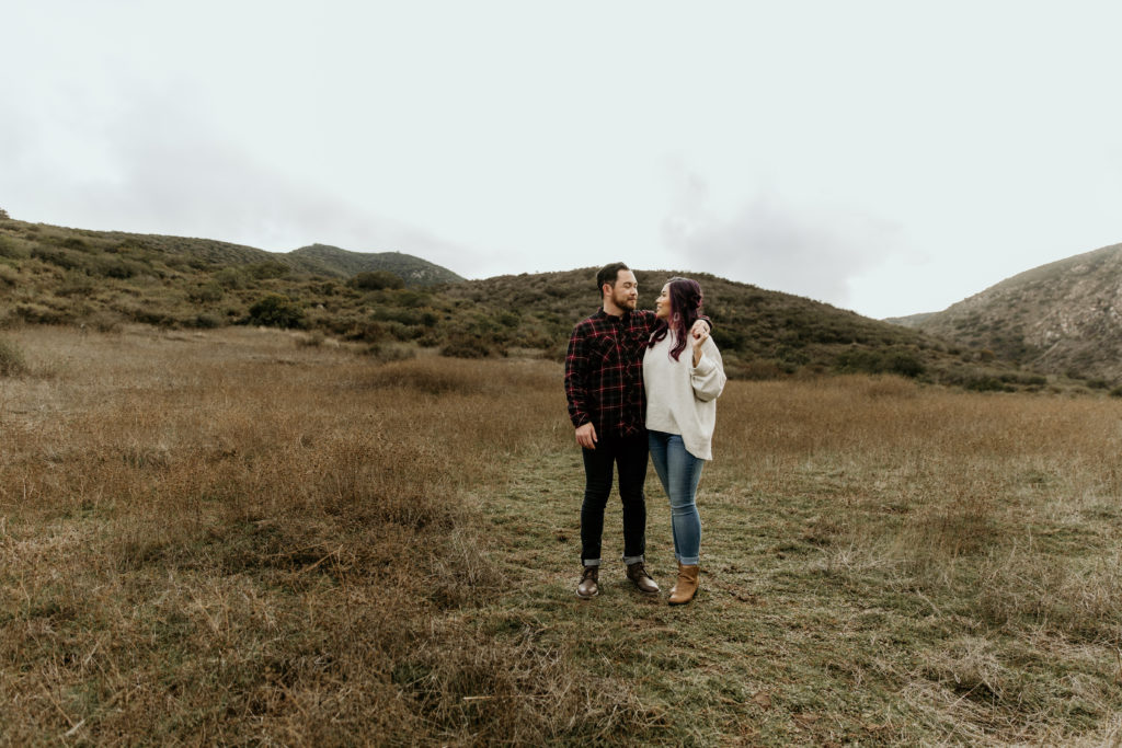 outdoor San Diego engagement location