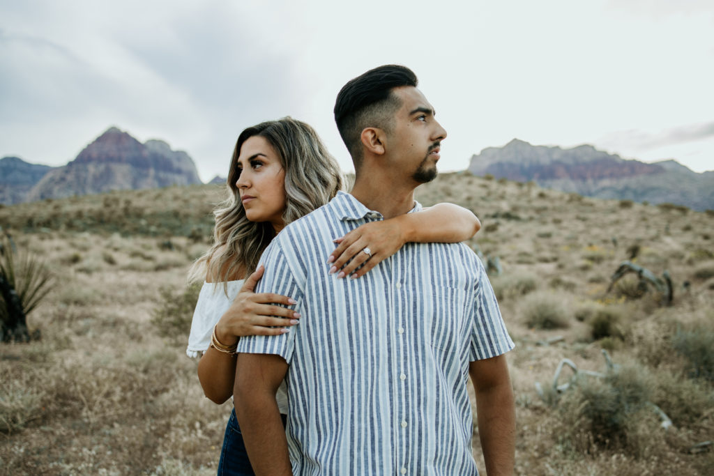 red rock engagement photographer