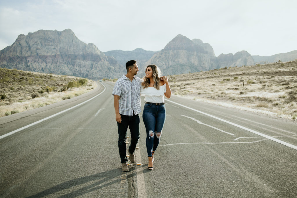 red rock engagement photos
