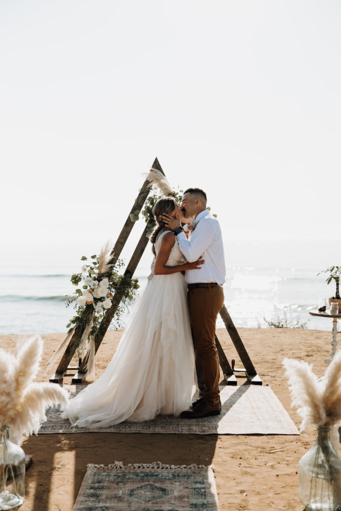 San Diego wedding photographer sunset cliffs wedding