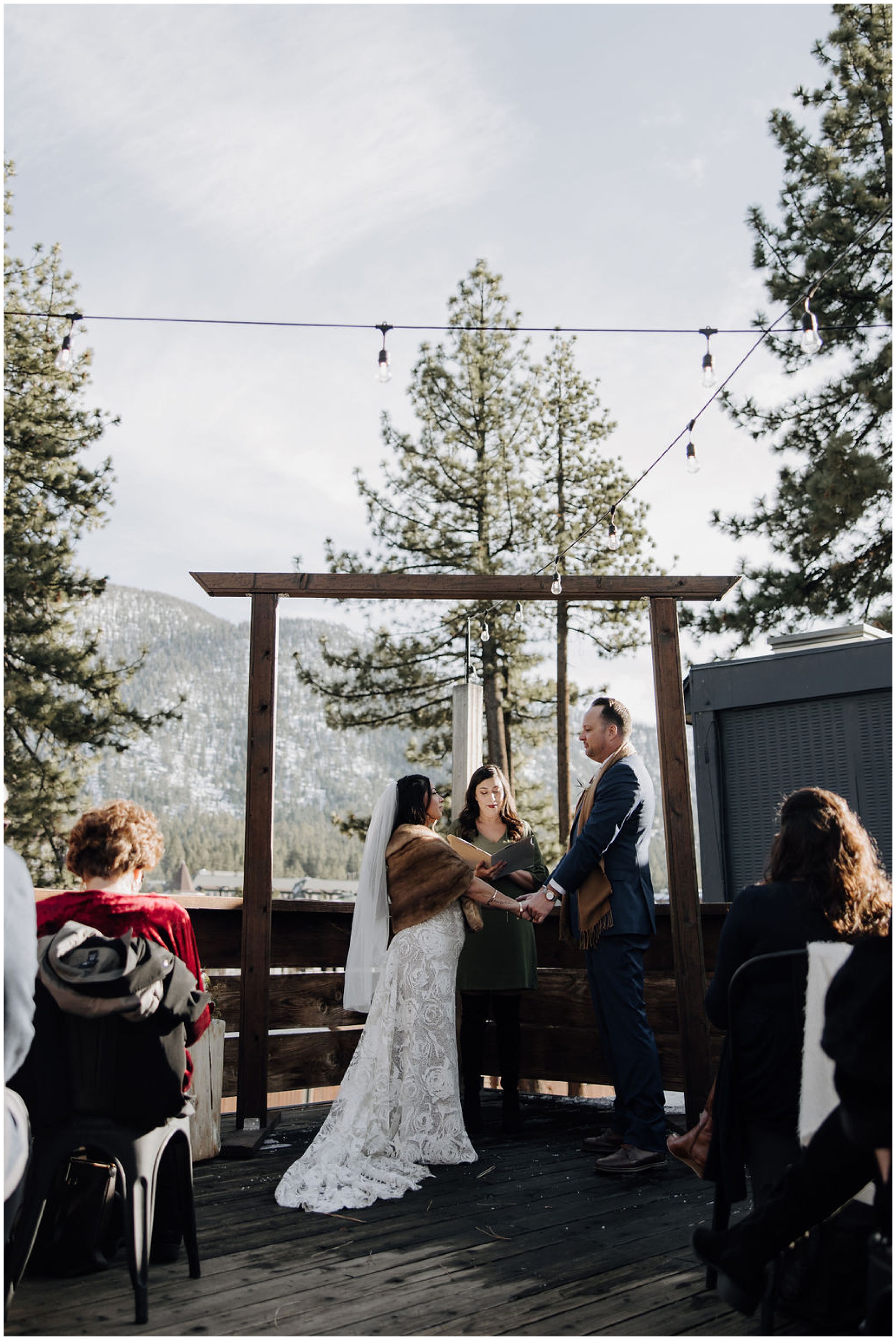 wedding at lake tahoe